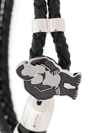 Shop Etro Gorilla Bracelet - Black