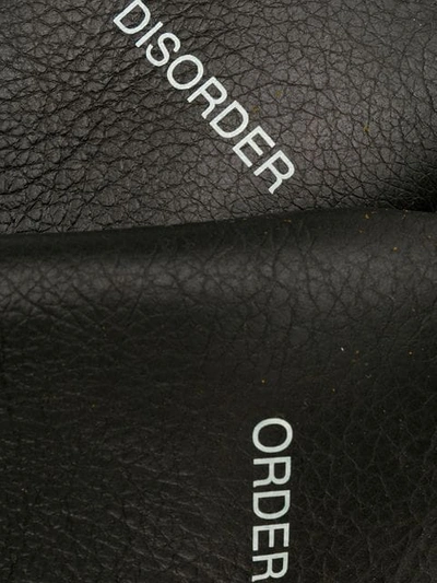 Shop Undercover 'order/disorder' Gloves In Black