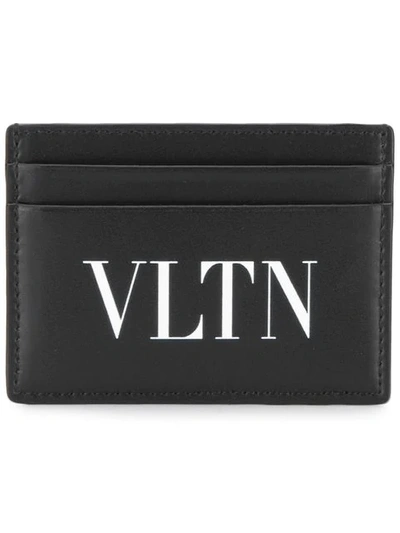 Shop Valentino Garavani Vltn Cardholder - Black