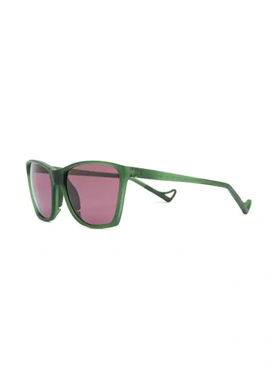 Shop District Vision Keiichi District Sky G15 Sunglasses In Green