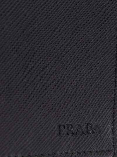 Shop Prada Document Holder In Black