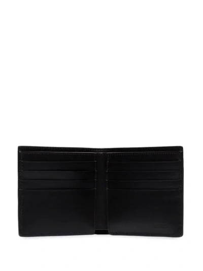 Shop Burberry Logo Print Wallet - Black