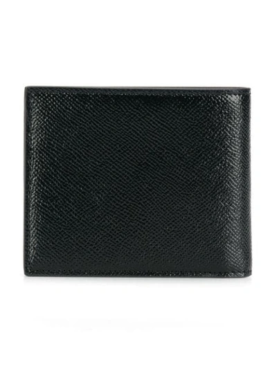 Shop Dolce & Gabbana Printed Logo Wallet In Black