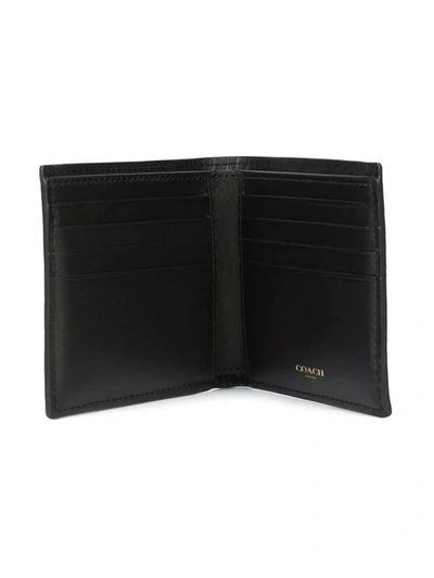 Shop Coach Double Billfold Wallet In Black