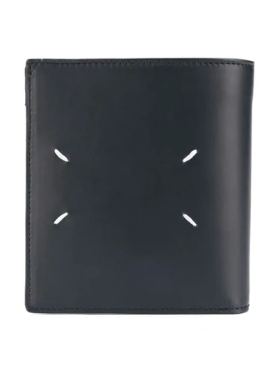 Shop Maison Margiela Bifold Wallet In Blue