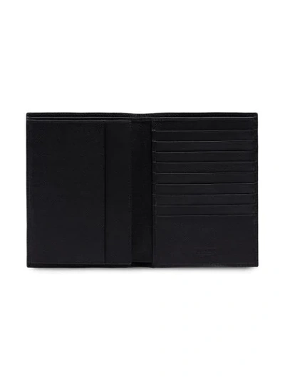 Shop Prada Passport Holder In Black