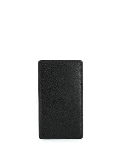 Shop Versace Medusa Logo Cardholder In Black