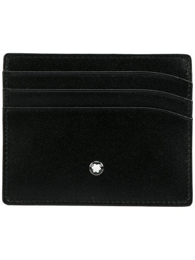 Shop Montblanc Meisterstuck Cardholder In Black