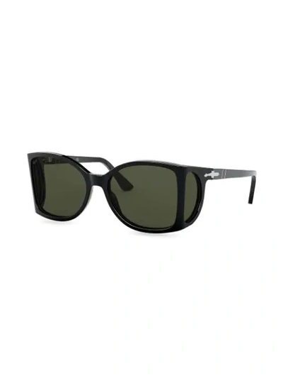 Persol Oversized-frame Sunglasses In Black