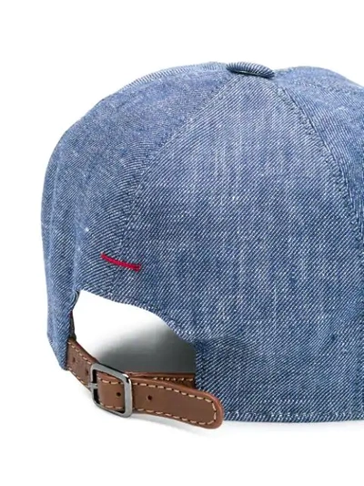 Shop Brunello Cucinelli Denim Hat In Blue