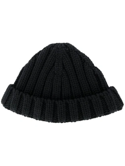 Shop Dsquared2 Chunky Knit Beanie - Black