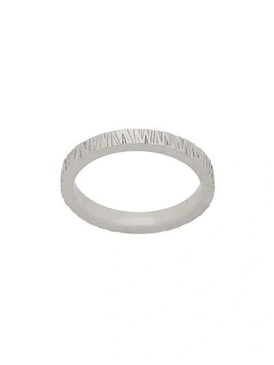 Shop Tom Wood Structure Ring In Silver