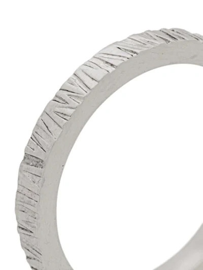 Shop Tom Wood Structure Ring In Silver