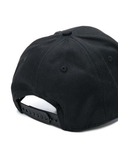 Shop Mcq By Alexander Mcqueen Mcq Alexander Mcqueen Baseballkappe Mit Logo-patch - Schwarz In Black