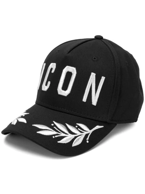 dsquared2 cap icon black