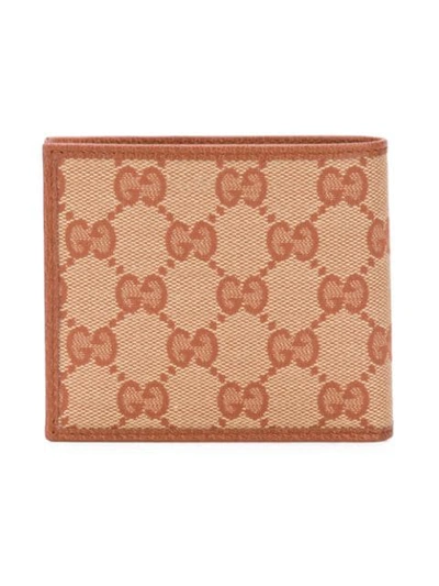 Shop Gucci Wallet With La Angels™ Patch In Brown
