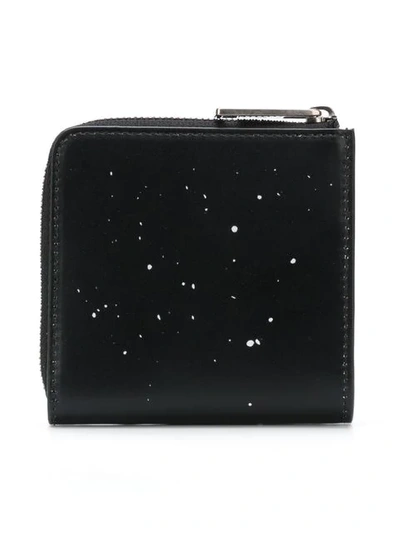Shop Givenchy Zipped Wallet In Black