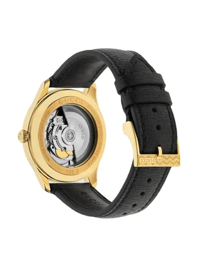 Shop Gucci 'eryx' Armbanduhr In Black