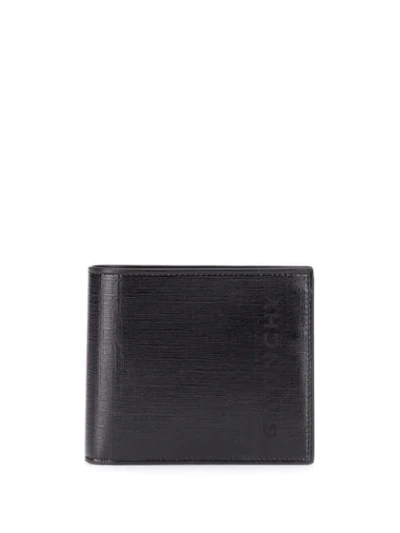 Shop Givenchy Brushed Bi-fold Wallet In Black