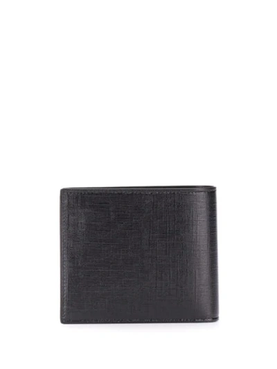 Shop Givenchy Brushed Bi-fold Wallet In Black