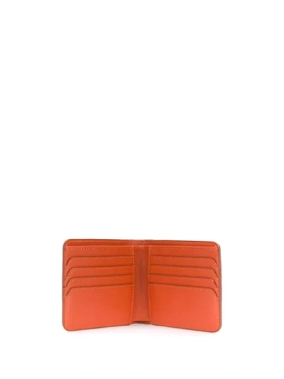 Shop Ami Alexandre Mattiussi Wallet In Orange