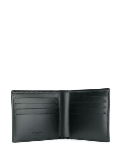 Shop Givenchy Printed Logo Wallet In Black