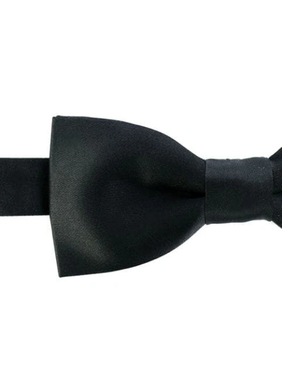 Shop Burberry Silk Bow Ties - Black