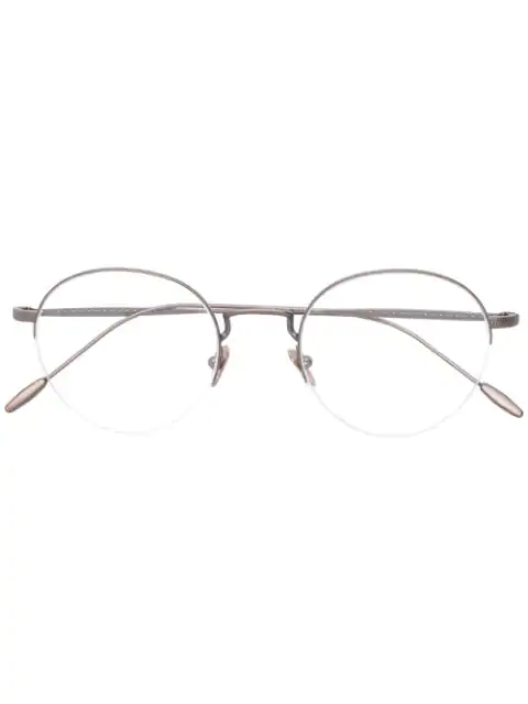 armani glasses round