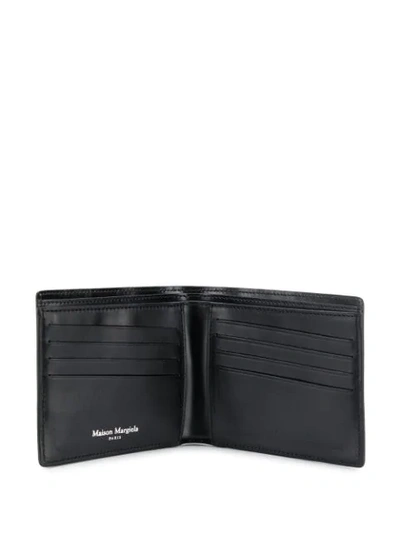 Shop Maison Margiela Bifold Wallet In Black