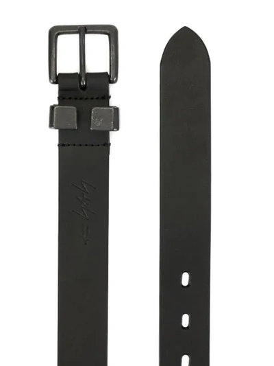 Shop Yohji Yamamoto Classic Belt In Black