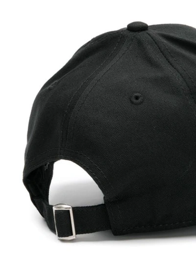 Shop Dsquared2 Logo Patch Baseball Cap In Black