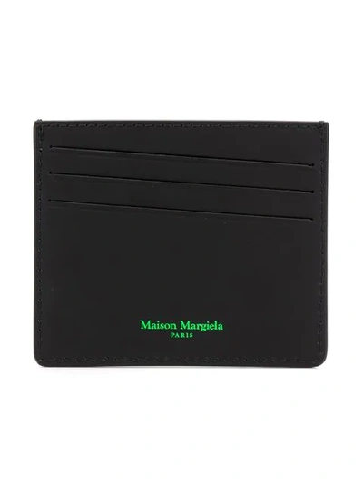 Shop Maison Margiela 11 Print Card Holder In Black