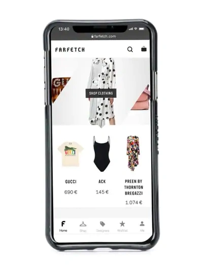 Shop Givenchy Iphone X/xs Case In Black