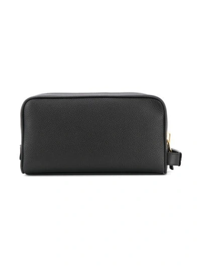 TOM FORD WASH BAG WITH HAND STRAP - 黑色