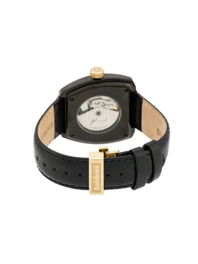 Shop Baldinini Man Collection Automatic Watch In Black