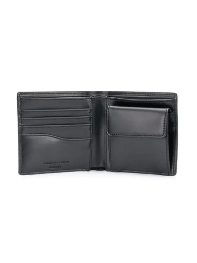 Shop Stella Mccartney Bifold Print Wallet In Black