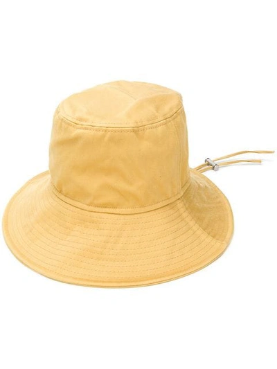 Shop Ami Alexandre Mattiussi Bob Hat In Yellow