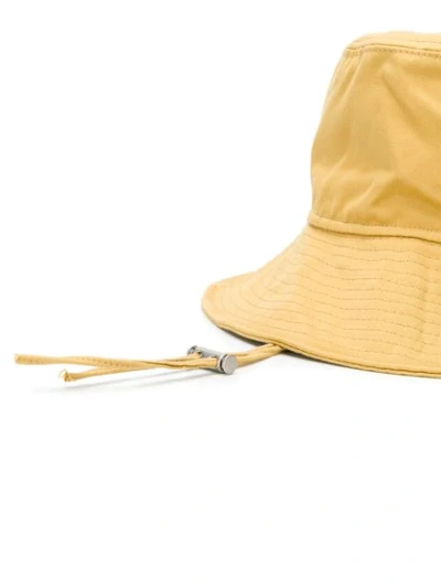 Shop Ami Alexandre Mattiussi Bob Hat In Yellow
