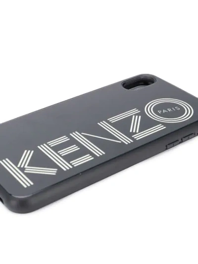 Shop Kenzo Iphone Xs Max Case In Black
