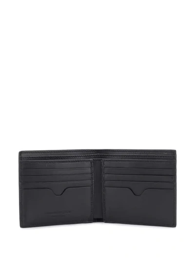 Shop Alexander Mcqueen Signature Skull Cardholder In Black