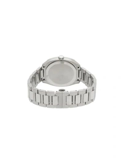 Shop Gucci Gg2570 Watch In Silver