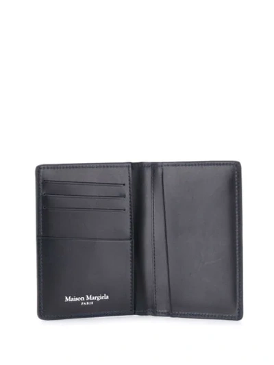 Shop Maison Margiela Rectangular Wallet In Black