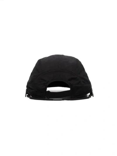 Y-3 Faltbare Baseballkappe Mit Logo In Black