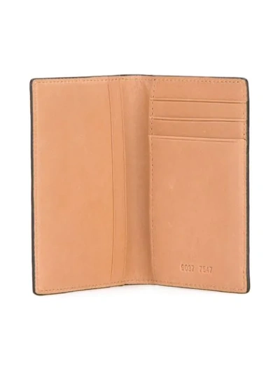 Common Projects Bi-fold Pebbled-leather Cardholder In Black