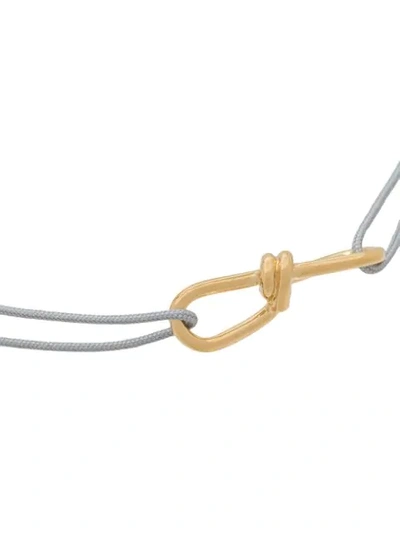 Shop Annelise Michelson Wire Cord Bracelet - Grey