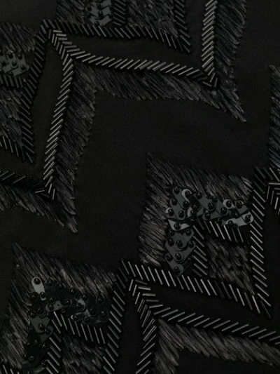 Shop Etro Embellished Scarf - Black