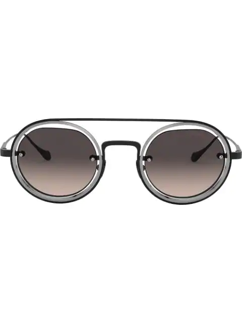 Giorgio Armani Round Frame Sunglasses 