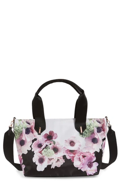 Shop Ted Baker Neapolitan Small Tote Bag In Black