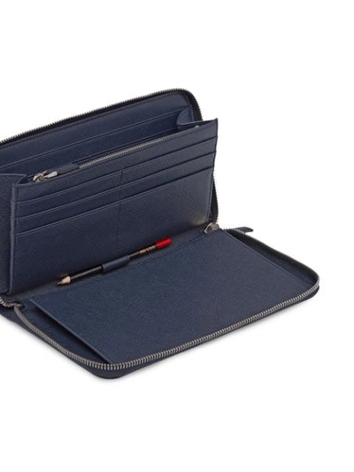 PRADA DOCUMENT HOLDER - 蓝色
