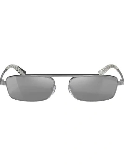 Shop Alain Mikli Callot Sunglasses In Silver